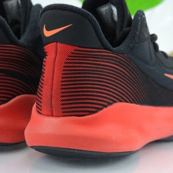 Nike Precision4 Sneaker Men's Size 8 Black Camellia Chile Red Basketball Shoe - Picture 6 of 12
